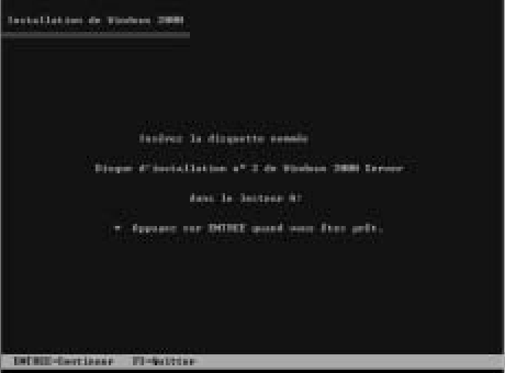 inserez les disquettes
