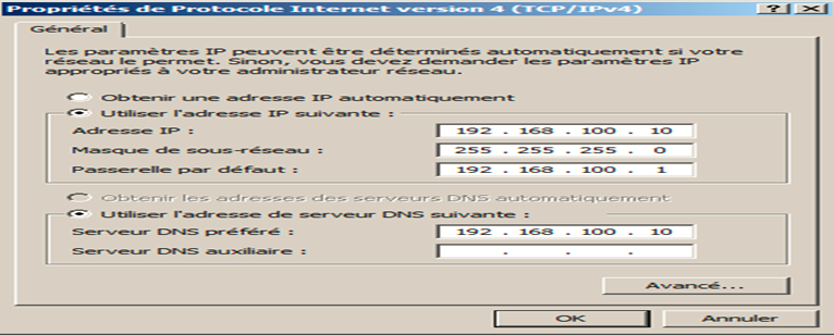 installer le service DNS. serveur DNS installer le service DNS. serveur DNS